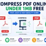 Compress PDF Online Under 1MB Free Fast, Easy High Quality Guide