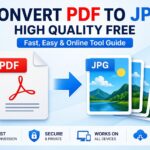 Convert PDF to JPG High Quality Free Fast Easy Online Tool Guide