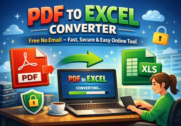 PDF To Excel Converter Free No Email Fast, Secure  Easy Online Tool