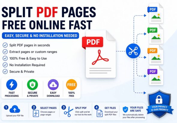 Split PDF Pages Free Online Fast Easy Secure No Installation Needed