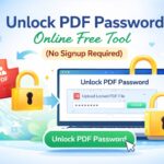 Unlock PDF Password Online Free Tool No Signup Required