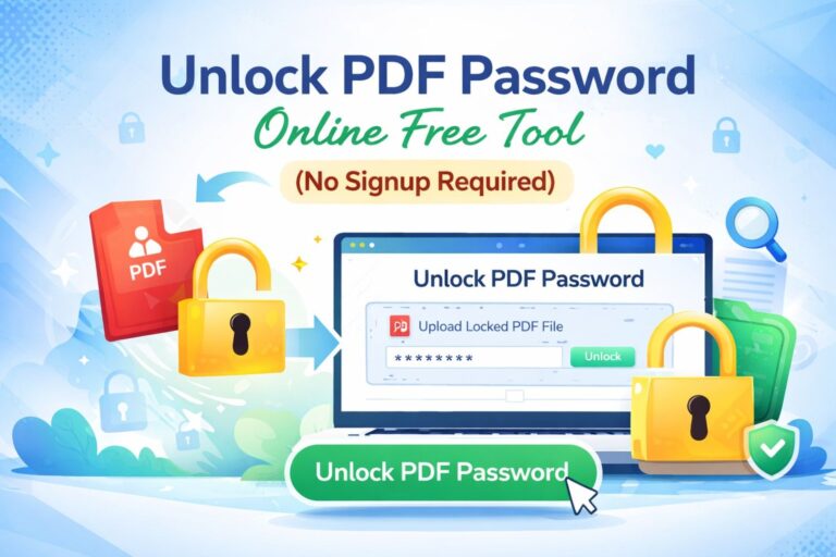 Unlock PDF Password Online Free Tool No Signup Required